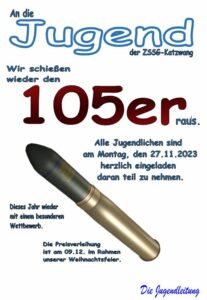 105er 2023 Aushang
